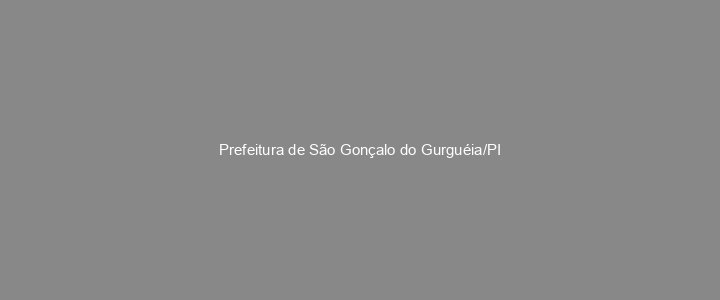 Provas Anteriores Prefeitura de São Gonçalo do Gurguéia/PI